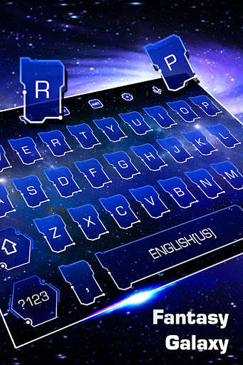 Play Fantasy Galaxy Keyboard Theme 