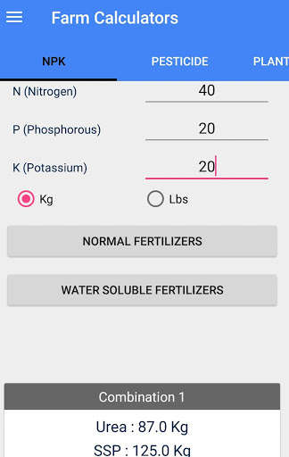 Play APK Farm Calculators  and enjoy Farm Calculators with UptoPlay com.easy.fertilizer.calculator