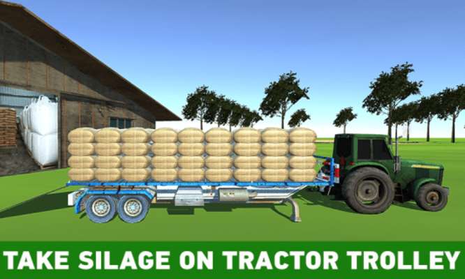 Play Farming Tractor Machine Transport & Modern Farmer 