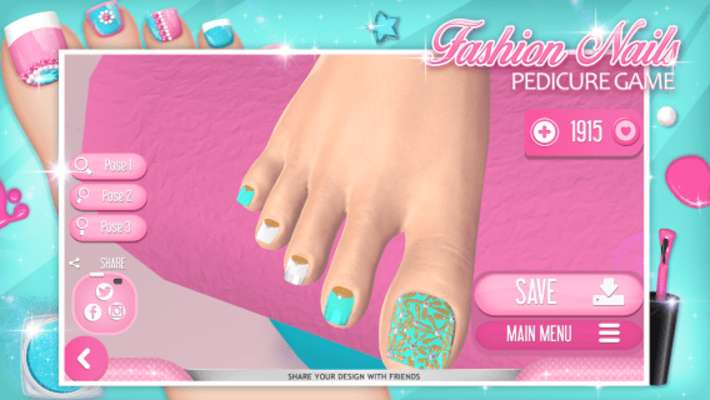 Play Fashion Nails – Pedicure Game 