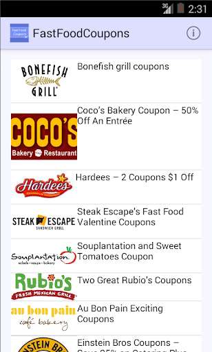 Play Fast Food & Restaurant Coupons  and enjoy Fast Food & Restaurant Coupons with UptoPlay
