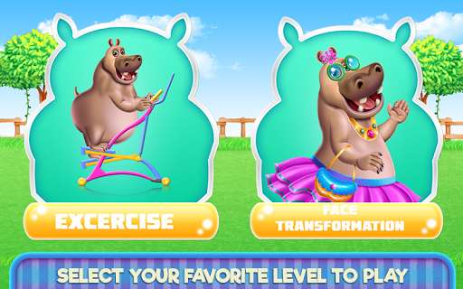 Play APK Fat to Fit Hippo  and enjoy Fat to Fit Hippo with UptoPlay air.com.rosytales.fattofithippo