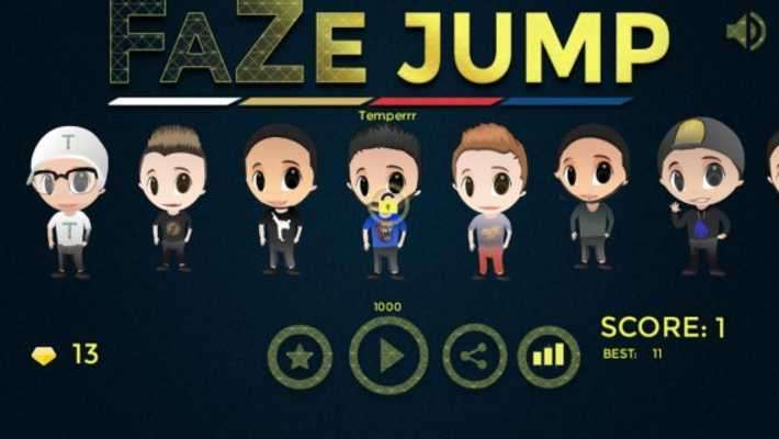 Play FaZes - Run & Jump 