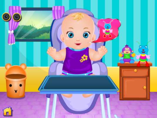 Play Feeding Baby by Mom and Dad  Play Feeding Baby by Mom and Dad