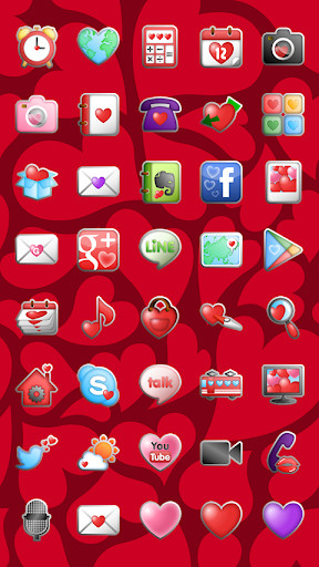 Play APK Feeling Heart Icon  and enjoy Feeling Heart Icon with UptoPlay com.nos_network.iconchange_feelingheart
