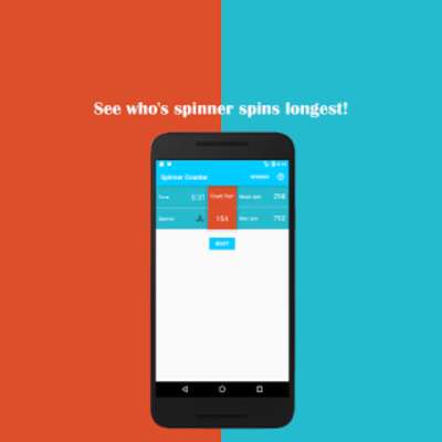 Play Fidget Spinner Meter, an app for your spinner 