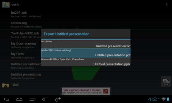 Play File Manager (Google Drive) 