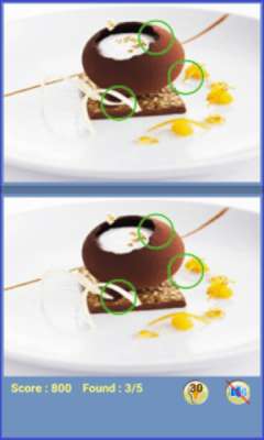 Play Find Differences - Dessert 