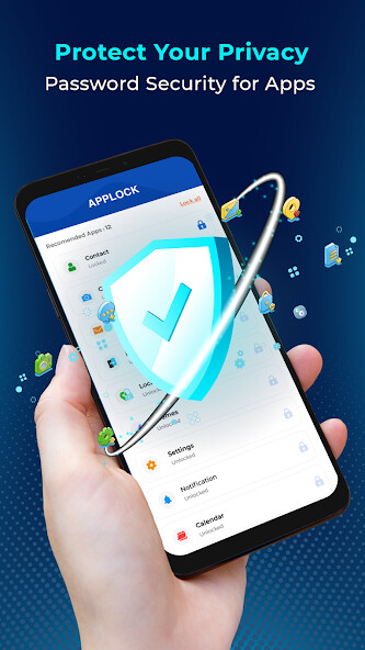 Play Fingerprint lock screen 