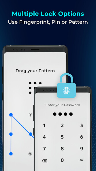 Play Fingerprint lock screen 