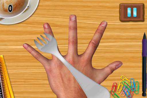 Play APK Fingers vs Fork  and enjoy Fingers vs Fork with UptoPlay com.artlessindie.games.fingervsfork