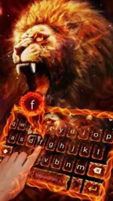 Play Fire lion & Flame Lion Keyboard Theme 