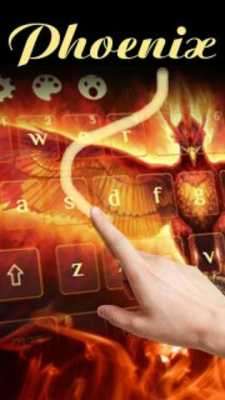 Play Fire Phoenix Bird Dark Theme 