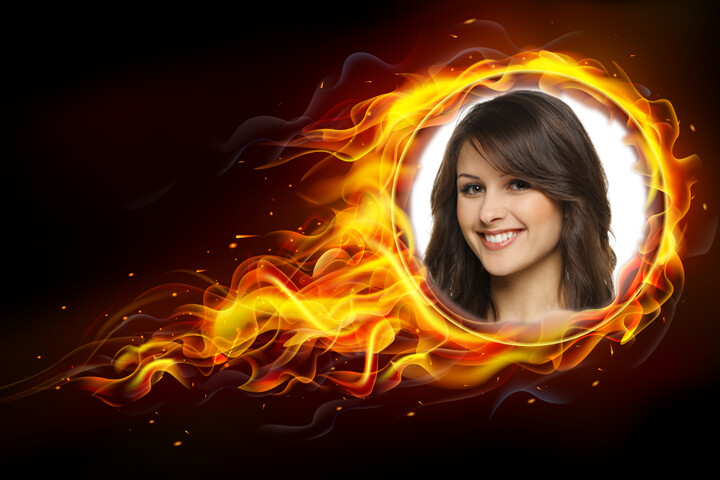 Play Fire Photo Frames 