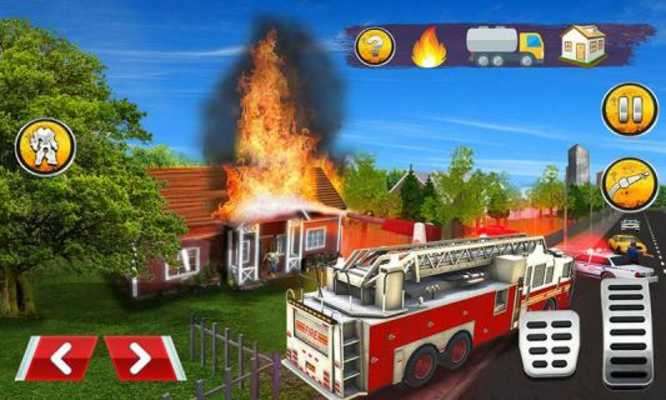 Play Fire Truck Real Robot Transform: Firefighter Games 