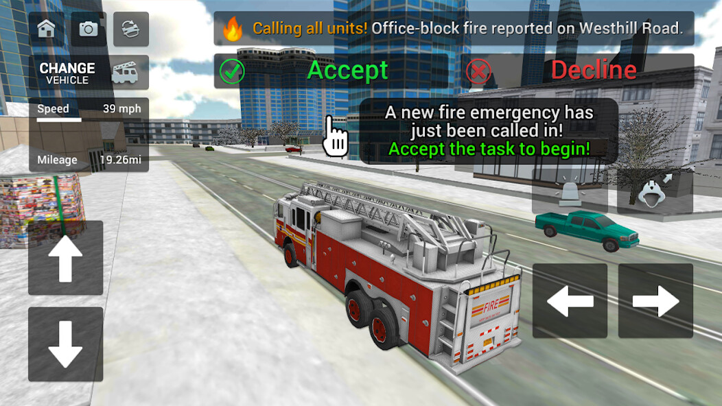 Play APK Fire Truck Rescue Simulator  and enjoy Fire Truck Rescue Simulator with UptoPlay com.gumdropgames.FireTruckRescueSimulator