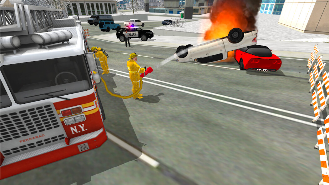 Play APK Fire Truck Rescue Simulator  and enjoy Fire Truck Rescue Simulator with UptoPlay com.gumdropgames.FireTruckRescueSimulator