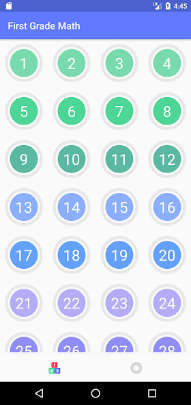 Play APK First grade math  and enjoy First grade math with UptoPlay com.toanhoc.lop1