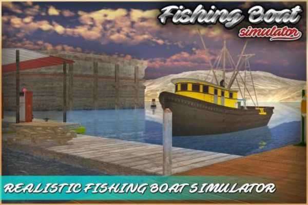Play Fishing Boat Simulator 3D 