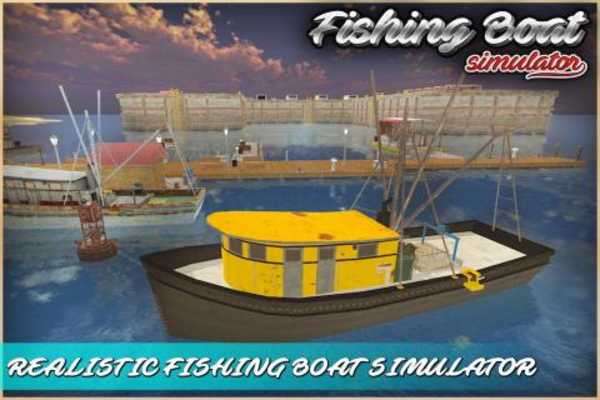 Play Fishing Boat Simulator 3D 