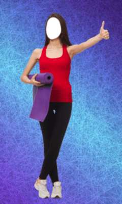 Play Fitness Girls Photo Montage 