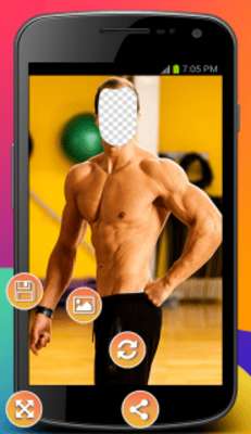 Play Fitness Man Photo Montage Play Fitness Man Photo Montage