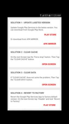 Play Fix Info for Play Services 