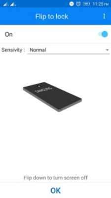 Play Flip and Shake Screen Off / On 