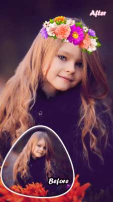 Play Flower Crown Photo Filter Editor 