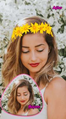 Play Flower Crown Photo Filter Editor 