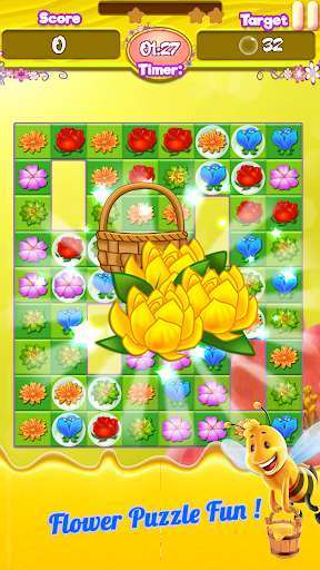 Play APK Flower Crush Match 3 - Blossom Legend Garden Games  and enjoy Flower Crush Match 3 - Blossom Legend Garden Games using 