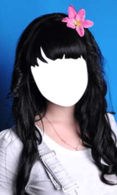 Play Flower Hairstyle Photo Montage 