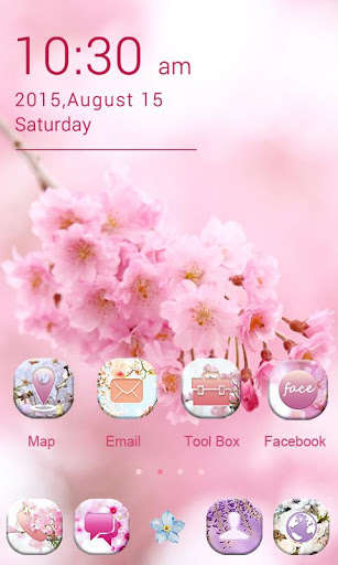 Play APK Flowers GO Launcher Theme  and enjoy Flowers GO Launcher Theme with UptoPlay com.gau.go.launcherex