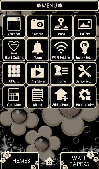 Play APK Flower Wallpaper Bubble Daisy  and enjoy Flower Wallpaper Bubble Daisy with UptoPlay jp.co.a_tm.android.plus_crystal_daisy