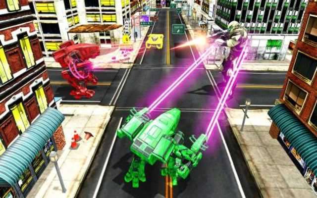 Play Flying Car Robot Transformation Real Robot Car 