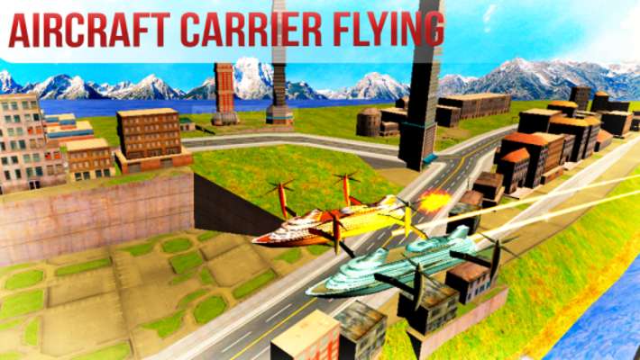 Play Flying Cruiser 3D Simulator-Pirates Ship Stunt 