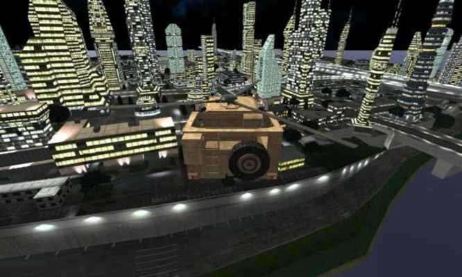 Play flying helicopter jeep car sim 