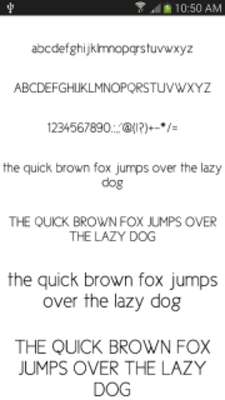 Play Fonts Clean for FlipFont® Free 