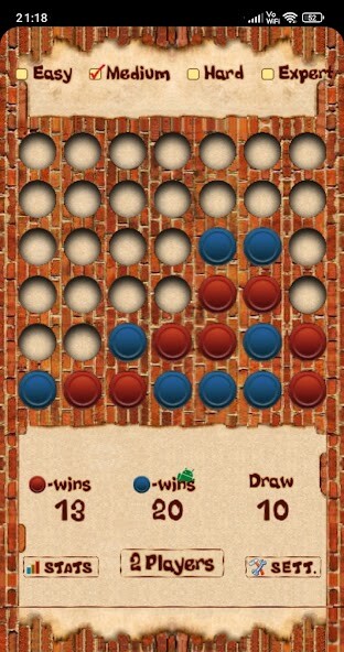 Play APK Four in a Line  and enjoy Four in a Line with UptoPlay com.FourInaLine.MobileAppsPro