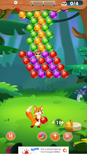 Play Fox Bubble Shooter 