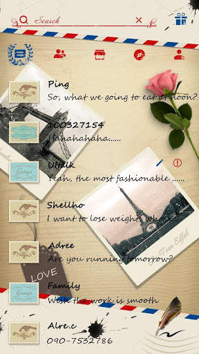 Play APK (FREE) GO SMS MEMORY THEME  and enjoy (FREE) GO SMS MEMORY THEME with UptoPlay com.jb.gosms