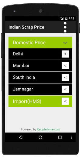 Play APK Free Indian Scrap Prices  and enjoy Free Indian Scrap Prices with UptoPlay com.recycleinme.rimapp