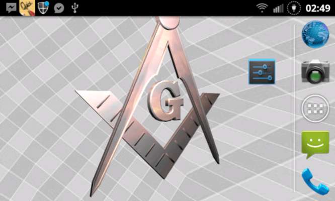 Play Freemason 3D Live Wallpaper 