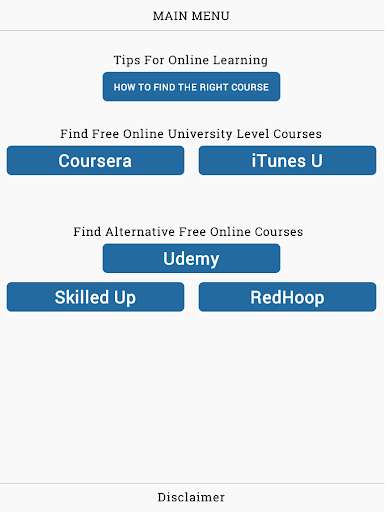 Play APK Free Online University Courses  and enjoy Free Online University Courses with UptoPlay com.andromo.dev227387.app301974