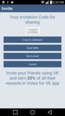 Play Free votes for VK.com 