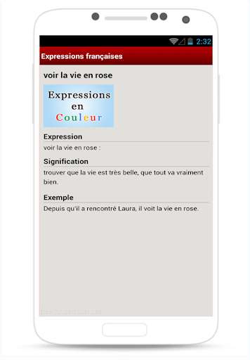 Play APK French expressions  and enjoy French expressions with UptoPlay com.francisation.expressions.francaises.significations