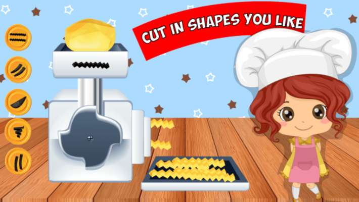 Play Fries Maker Crazy Kitchen 