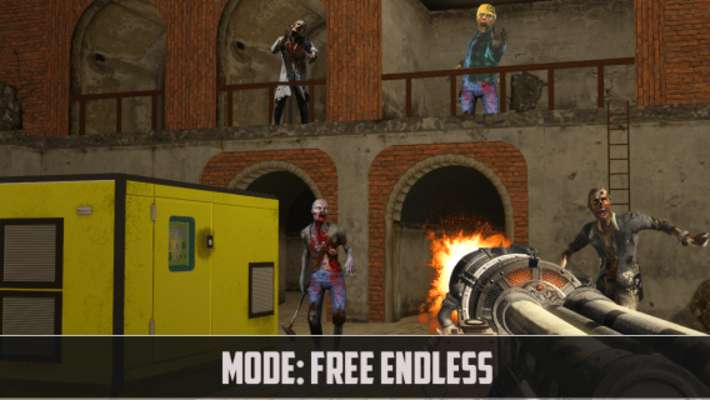 Play Frontier Zombie Assault Battle: Zombie Shoot Games 