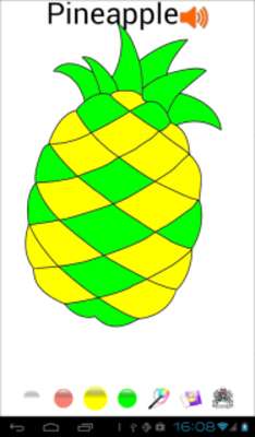 Play Fruit Coloring Pages 
