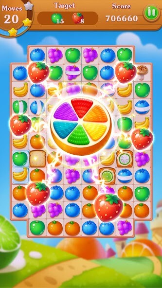 Play APK Fruits Bomb  and enjoy Fruits Bomb with UptoPlay com.sweetmatch3gamesmania.fruitsbomb